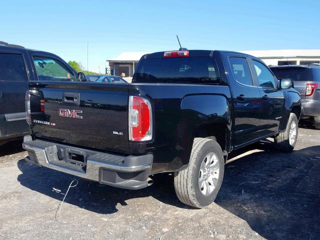 1GTG5CEN7J1206322 - 2018 GMC CANYON SLE BLACK photo 4