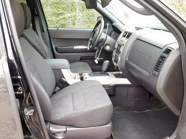 1FMCU9DG0CKA93488 - 2012 FORD ESCAPE XLT BLACK photo 5