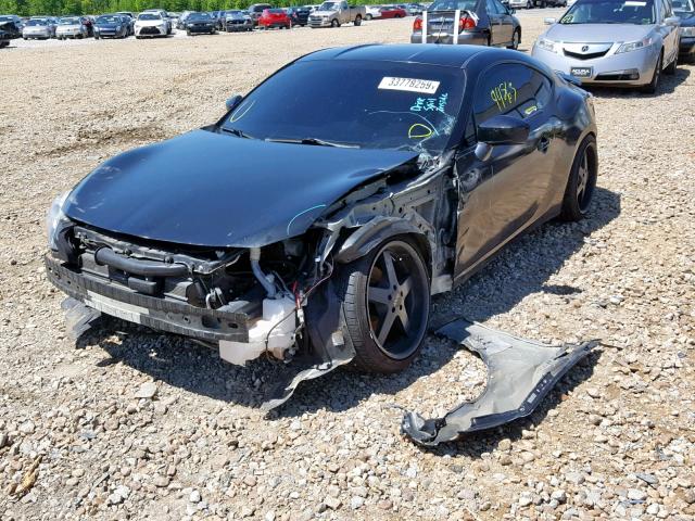 JF1ZNAA1XE9706178 - 2014 TOYOTA SCION FR-S BLACK photo 2