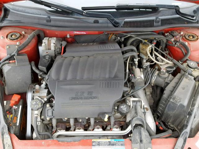 2G1WD58C881230615 - 2008 CHEVROLET IMPALA SUP წითელი ფოტო 7