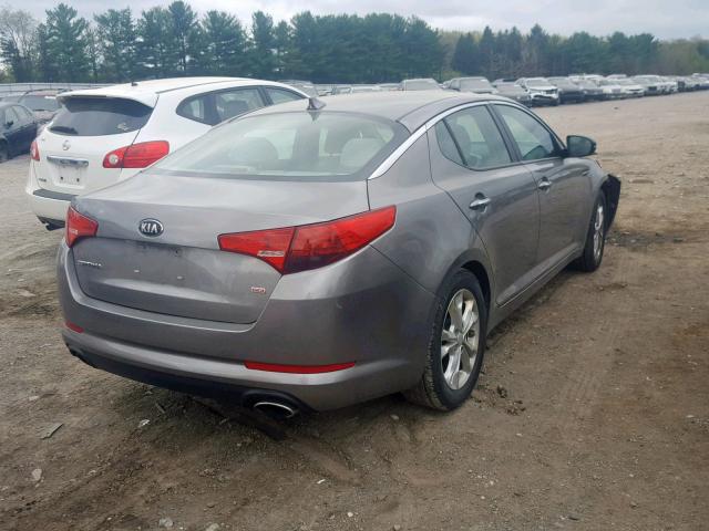 5XXGM4A7XDG221129 - 2013 KIA OPTIMA LX BEIGE photo 4