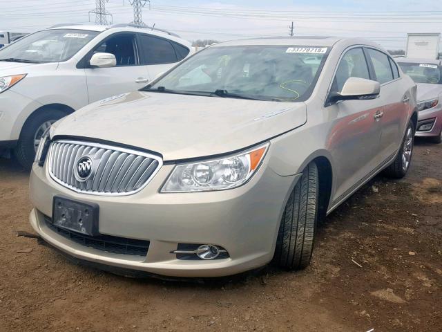 1G4GC5EG7AF144759 - 2010 BUICK LACROSSE C CREAM photo 2