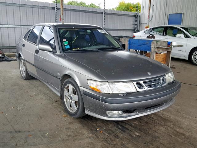 YS3DF58K522031005 - 2002 SAAB 9-3 SE GRAY photo 1