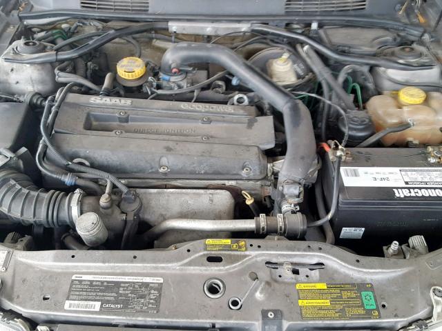 YS3DF58K522031005 - 2002 SAAB 9-3 SE GRAY photo 7