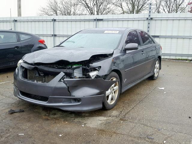 4T1BE46K67U628458 - 2007 TOYOTA CAMRY NEW GRAY photo 2