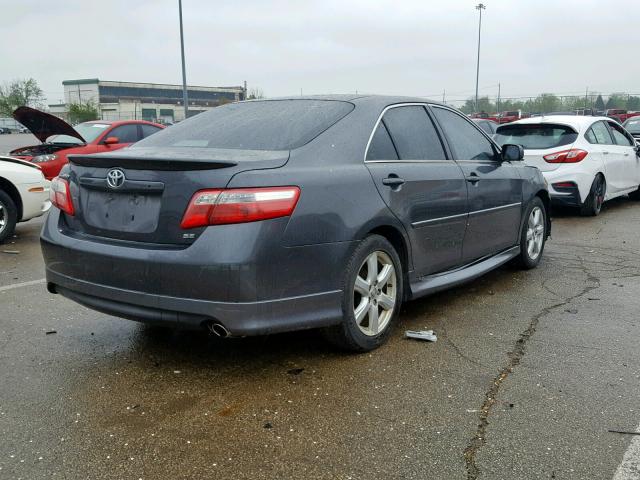 4T1BE46K67U628458 - 2007 TOYOTA CAMRY NEW GRAY photo 4