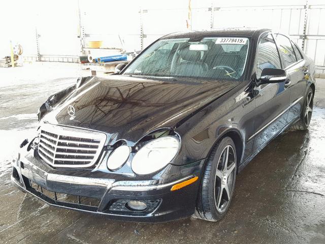 WDBUF56X99B379582 - 2009 MERCEDES-BENZ E 350 BLACK photo 2