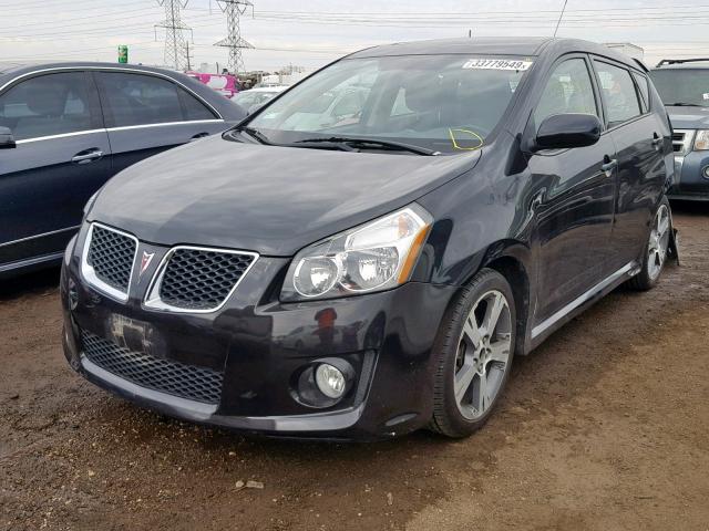 5Y2SR67089Z414014 - 2009 PONTIAC VIBE GT BLACK photo 2