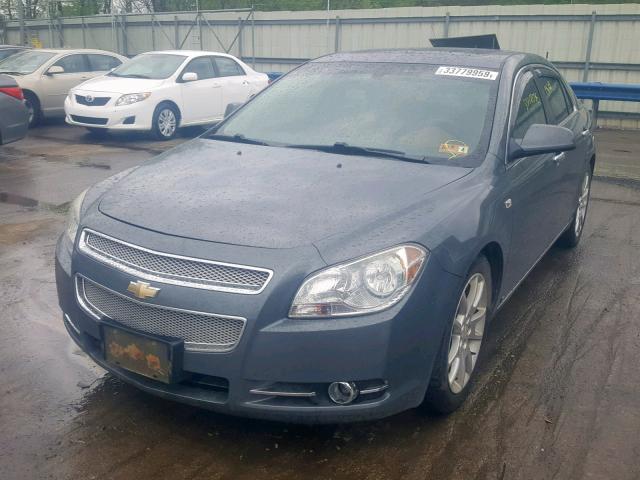 1G1ZK577784224087 - 2008 CHEVROLET MALIBU LTZ GRAY photo 2