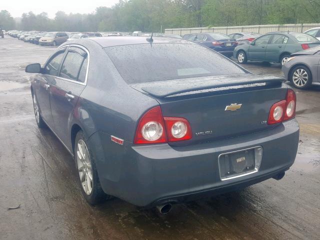 1G1ZK577784224087 - 2008 CHEVROLET MALIBU LTZ GRAY photo 3