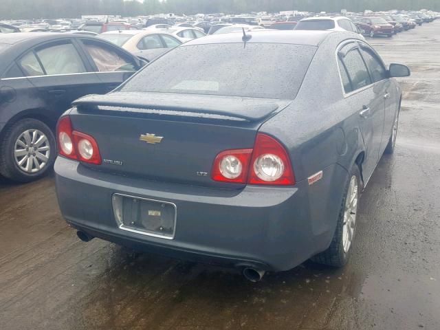 1G1ZK577784224087 - 2008 CHEVROLET MALIBU LTZ GRAY photo 4