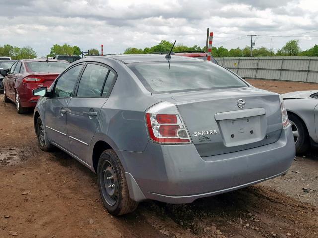 3N1AB61E48L658417 - 2008 NISSAN SENTRA 2.0 GRAY photo 3