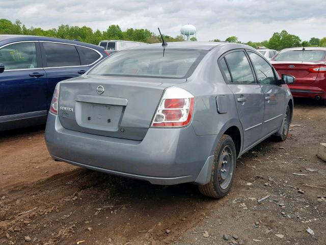 3N1AB61E48L658417 - 2008 NISSAN SENTRA 2.0 GRAY photo 4