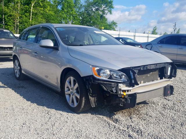 YV140MEK5G1292701 - 2016 VOLVO V60 T5 SILVER photo 1