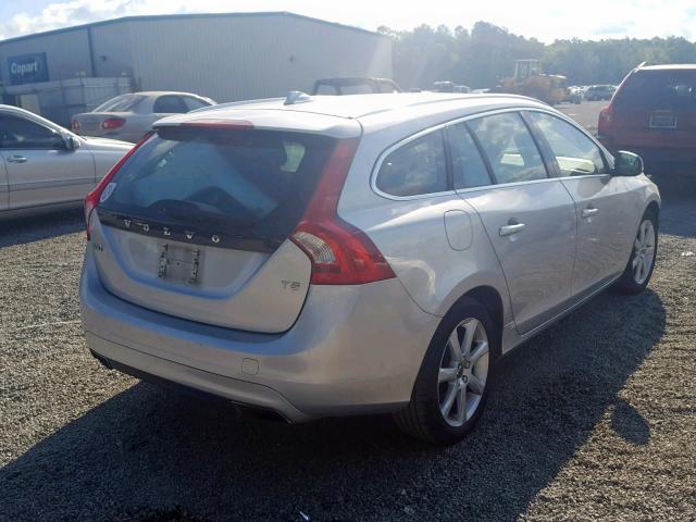 YV140MEK5G1292701 - 2016 VOLVO V60 T5 SILVER photo 4