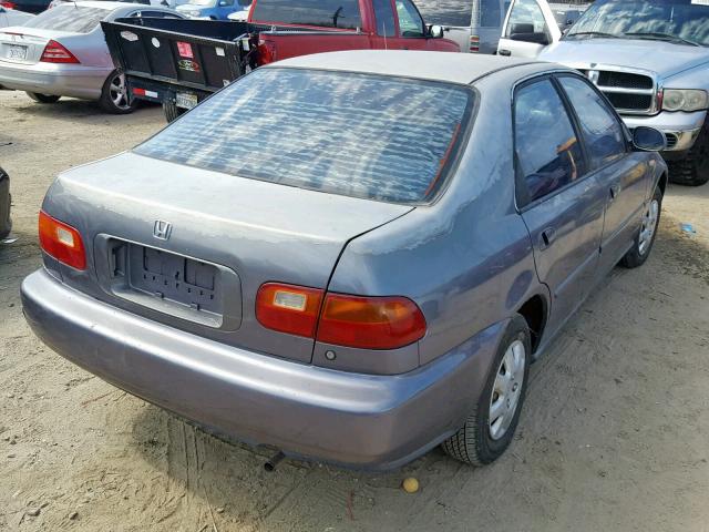 JHMEG8646SS047064 - 1995 HONDA CIVIC DX GRAY photo 4