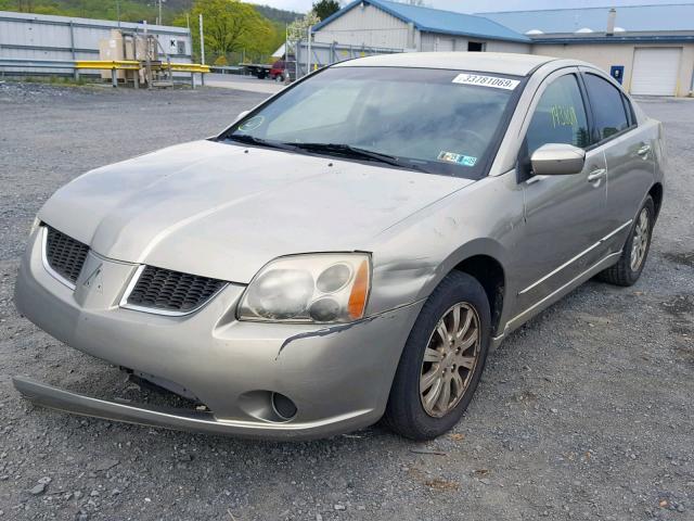 4A3AB56S36E013225 - 2006 MITSUBISHI GALANT LS TAN photo 2