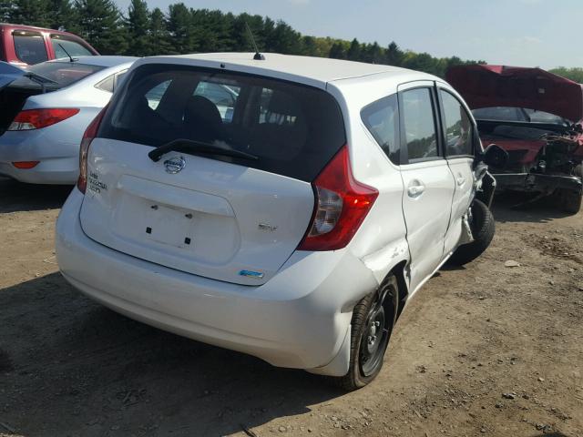 3N1CE2CPXEL424706 - 2014 NISSAN VERSA NOTE WHITE photo 4