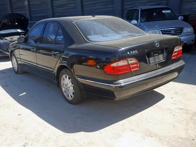 WDBJF65G5YA958874 - 2000 MERCEDES-BENZ E 320 BLACK photo 3