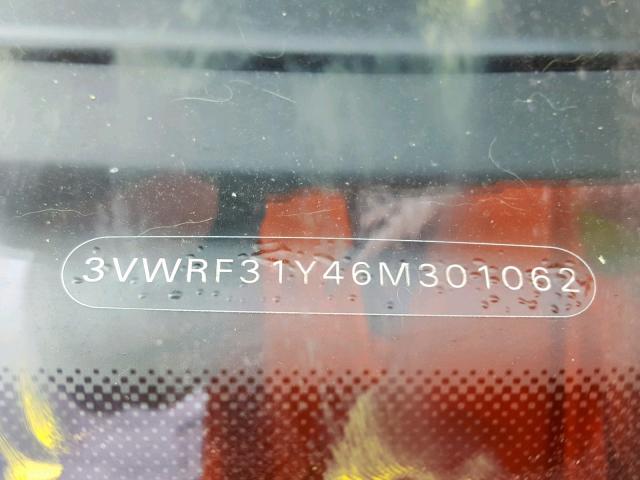 3VWRF31Y46M301062 - 2006 VOLKSWAGEN NEW BEETLE Beige Foto 10