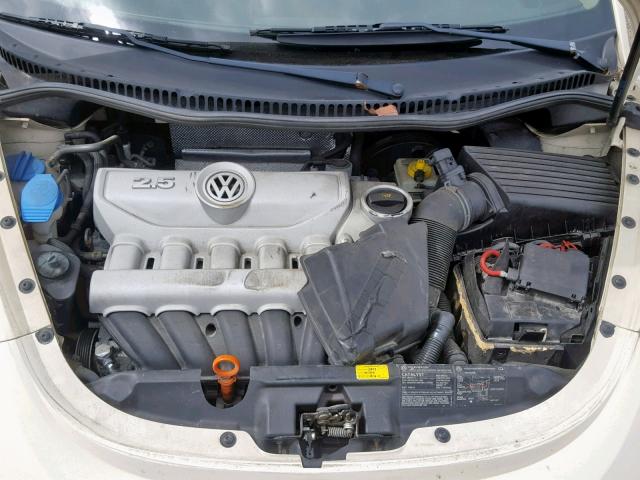 3VWRF31Y46M301062 - 2006 VOLKSWAGEN NEW BEETLE Beige Foto 7