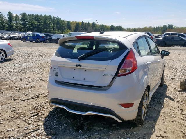 3FADP4GX7GM162213 - 2016 FORD FIESTA ST WHITE photo 4