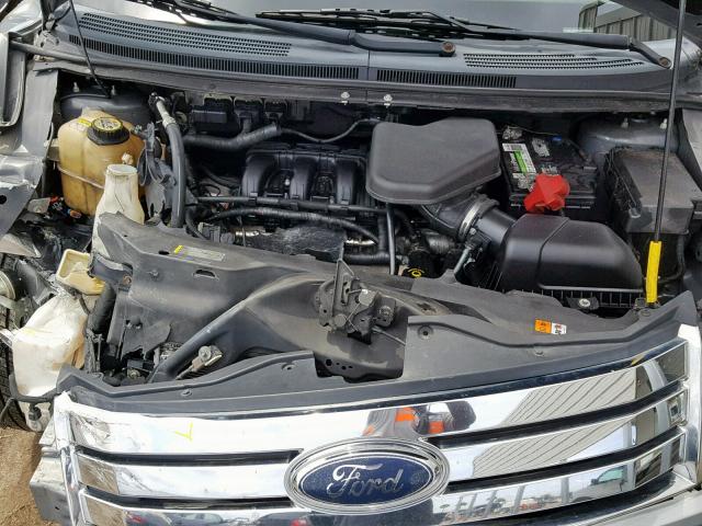 2FMDK36C87BB44687 - 2007 FORD EDGE SE GRAY photo 7