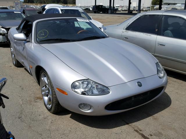 SAJDA42C142A37991 - 2004 JAGUAR XK8 SILVER photo 1