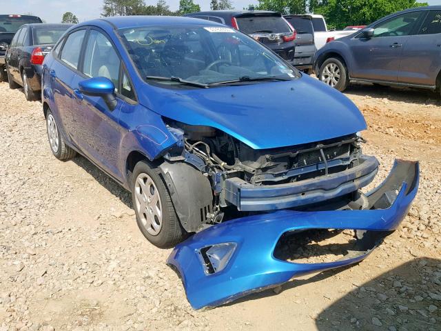 3FADP4AJ3BM203126 - 2011 FORD FIESTA S BLUE photo 1