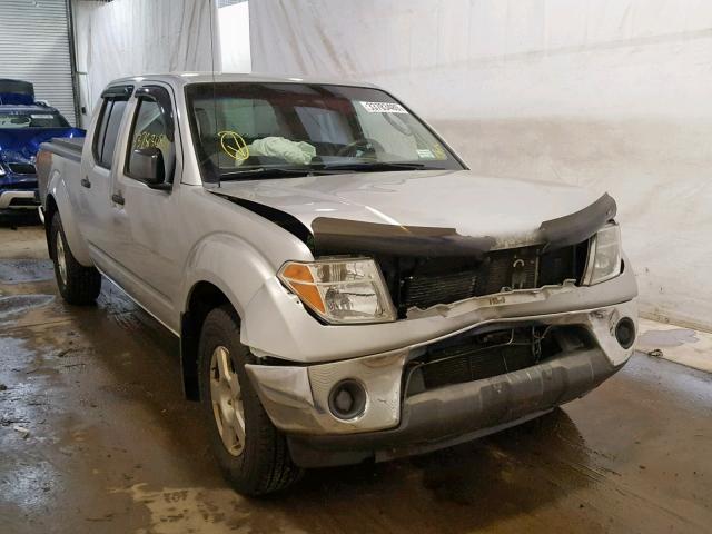 1N6AD09W57C462544 - 2007 NISSAN FRONTIER C GRAY photo 1