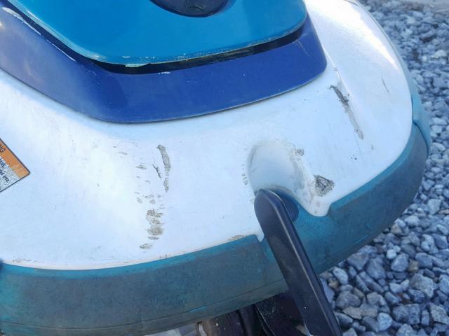 YAMA2766A212 - 1997 YAMAHA WAVERUNNER TURQUOISE photo 10