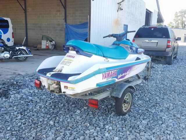 YAMA2766A212 - 1997 YAMAHA WAVERUNNER TURQUOISE photo 4