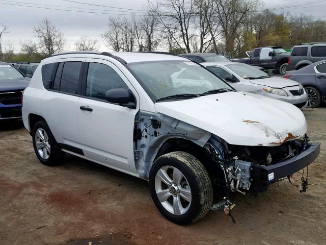 1C4NJDBB6HD113173 - 2017 JEEP COMPASS SP თეთრი ფოტო 1