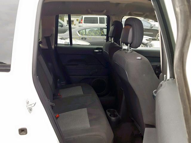 1C4NJDBB6HD113173 - 2017 JEEP COMPASS SP თეთრი ფოტო 6