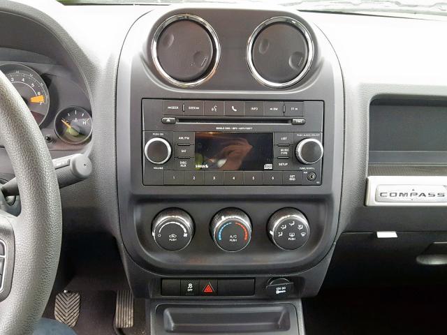 1C4NJDBB6HD113173 - 2017 JEEP COMPASS SP თეთრი ფოტო 9