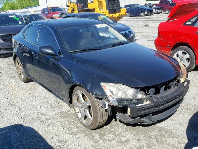 JTHBK262372042666 - 2007 LEXUS IS 250 BLACK photo 1