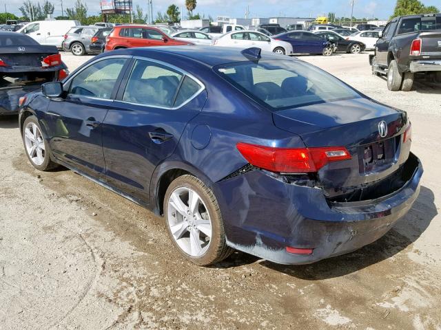 19VDE1F50DE022209 - 2013 ACURA ILX 20 PRE BLUE photo 3