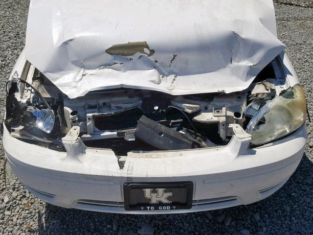 1FAFP56235A210871 - 2005 FORD TAURUS SEL WHITE photo 9