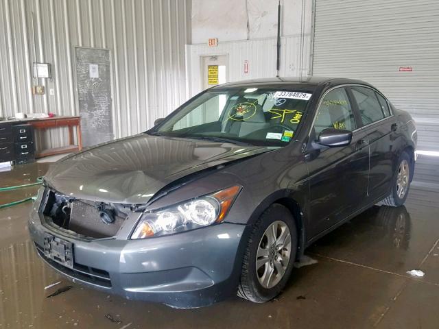 1HGCP26428A093934 - 2008 HONDA ACCORD LXP GRAY photo 2