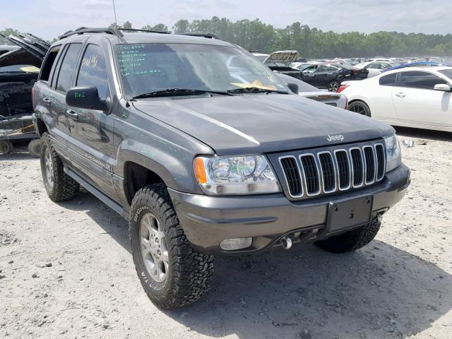 1J8GW68J42C202055 - 2002 JEEP GRAND CHER GRAY photo 1