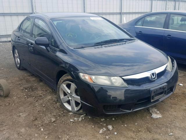 19XFA1F67AE041484 - 2010 HONDA CIVIC LX-S أسود صورة 1