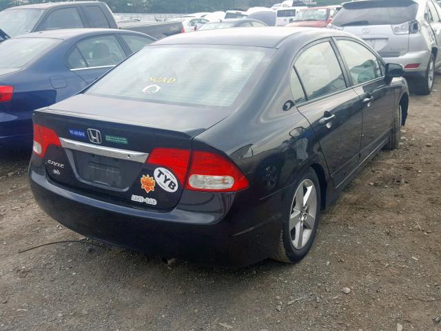 19XFA1F67AE041484 - 2010 HONDA CIVIC LX-S أسود صورة 4