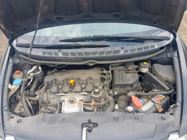 19XFA1F67AE041484 - 2010 HONDA CIVIC LX-S أسود صورة 7