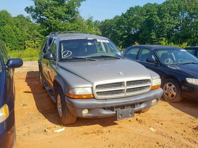 1D4HR38N03F515255 - 2003 DODGE DURANGO SP GOLD photo 1