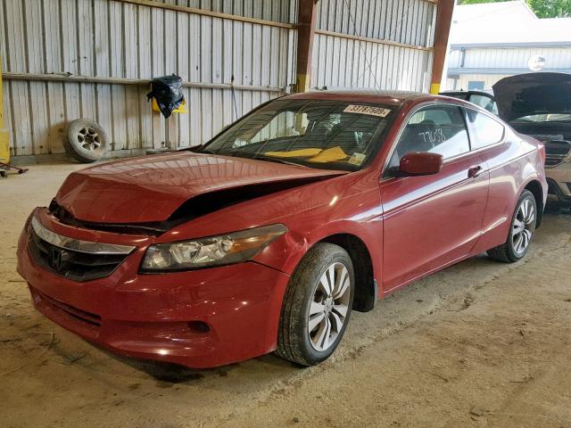 1HGCS1B86BA014791 - 2011 HONDA ACCORD EXL RED photo 2