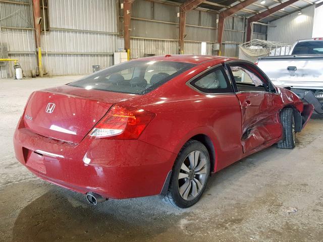 1HGCS1B86BA014791 - 2011 HONDA ACCORD EXL RED photo 4