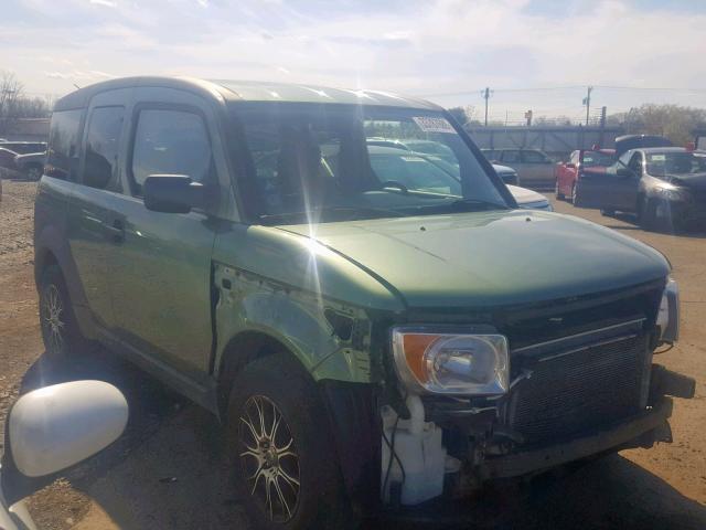 5J6YH28594L016588 - 2004 HONDA ELEMENT EX GREEN photo 1