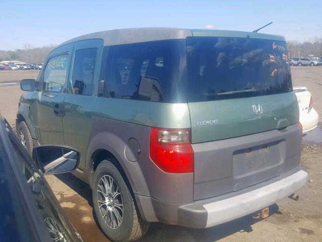 5J6YH28594L016588 - 2004 HONDA ELEMENT EX GREEN photo 3