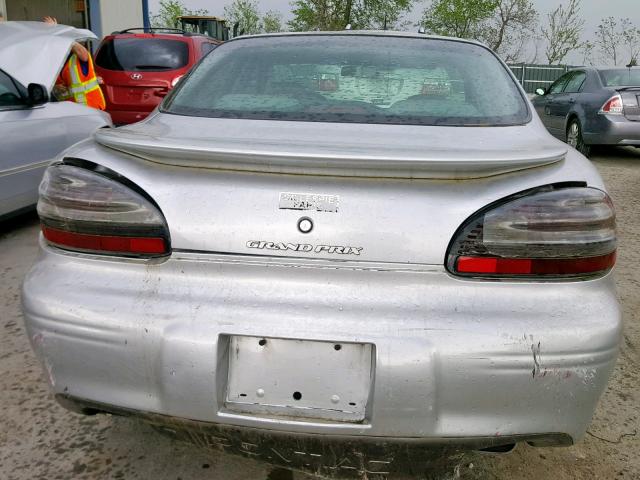 1G2WP52K12F264401 - 2002 PONTIAC GRAND PRIX 银色 照片 9