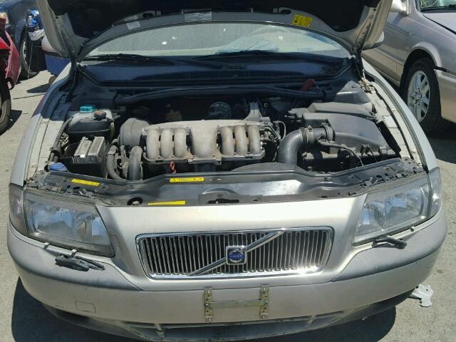 YV1TS97DXX1021294 - 1999 VOLVO S80 GRAY photo 7